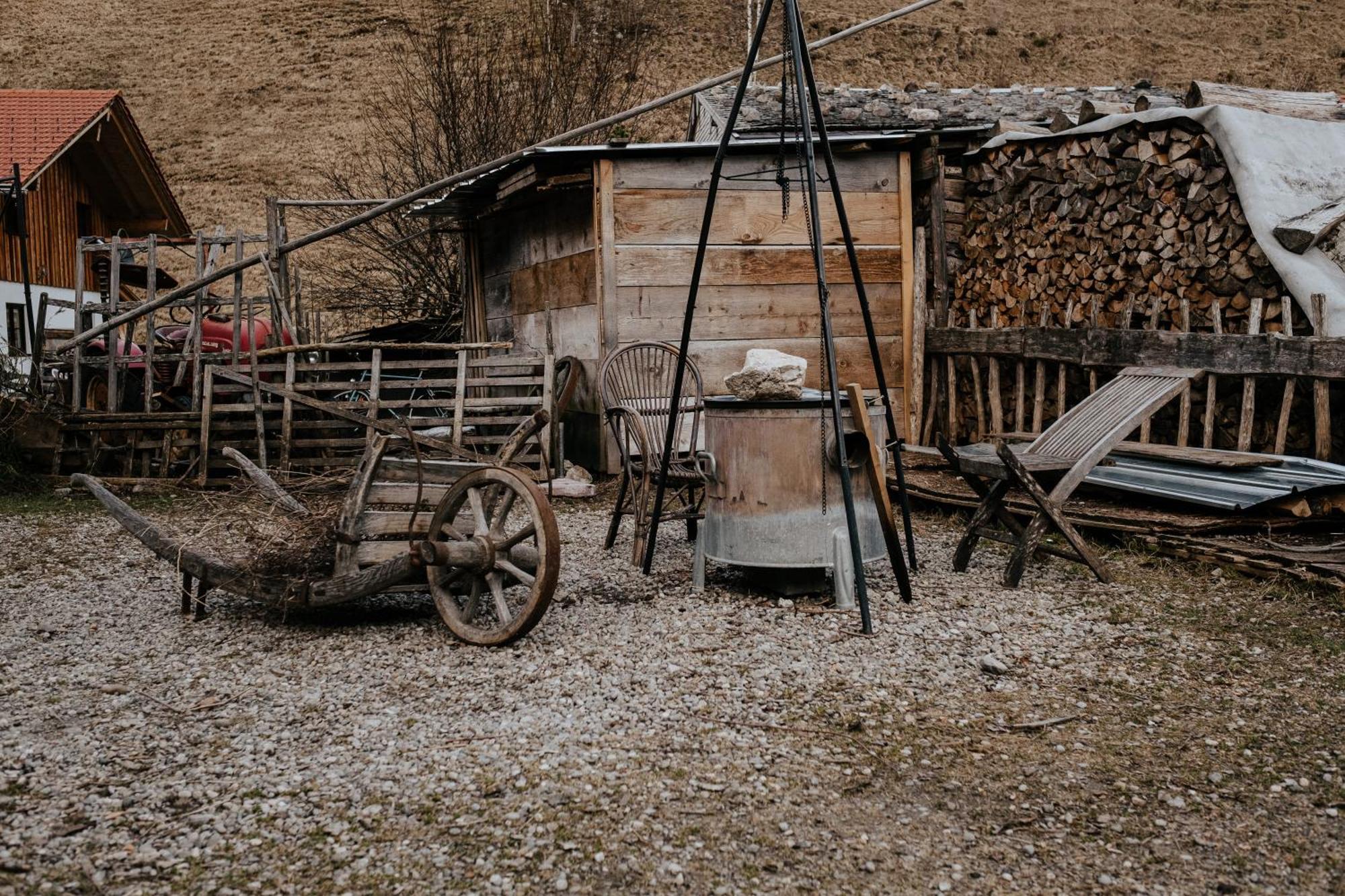 バート・ヒンデラング Holzhaus Beslerヴィラ エクステリア 写真